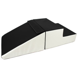 Tobogán de 2 bloques para jugar